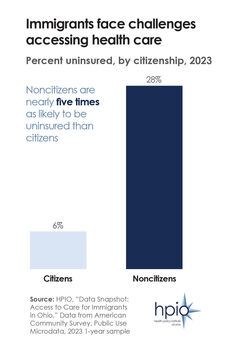 Noncitizen uninsured rate