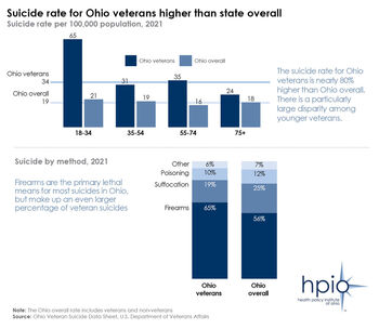 Ohio veteran suicide trends