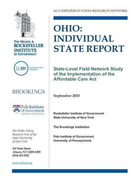 Ohio: Individual state report
