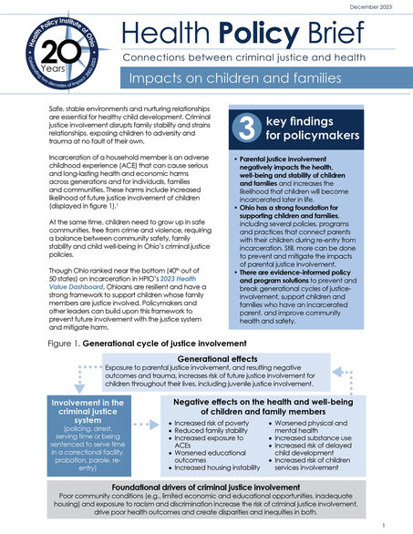 Impacts on children and families