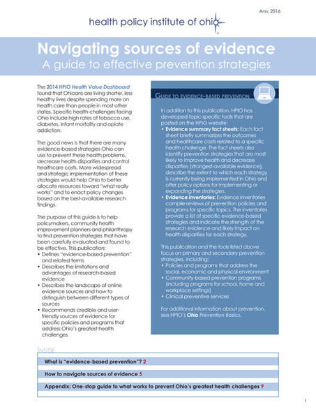 Navigating sources of evidence