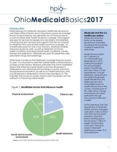 Ohio Medicaid Basics 2017