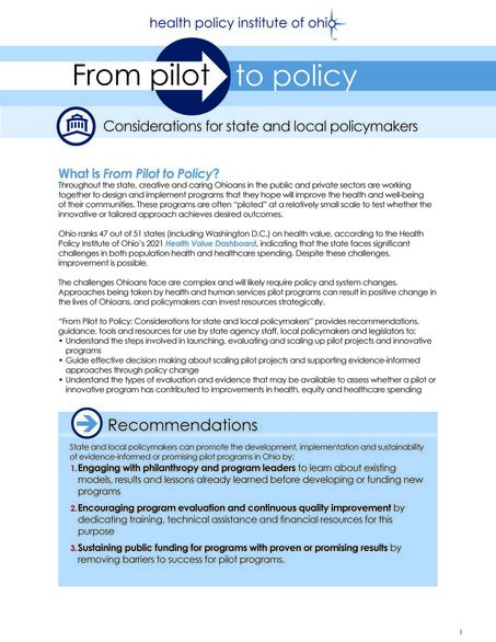 Considerations for state and local policymakers
