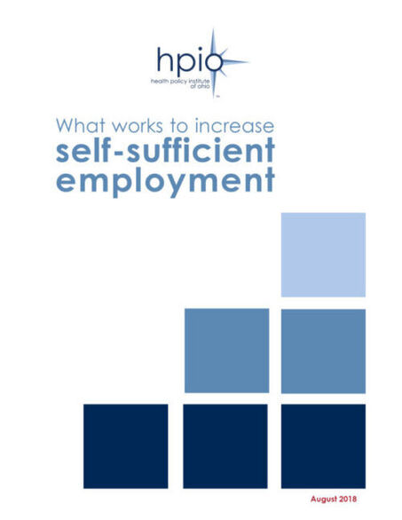 What Works to Increase Self-Sufficient Employment