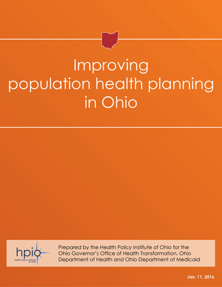 Improving population health planning in Ohio (cover)